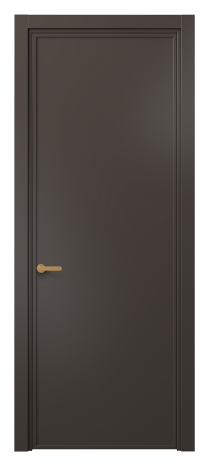Дверь межкомнатная Frame 8601 Матовый антрацит  Гладкий классический наличник МАН Цена 54070 ₽ . Фабрика дверей Волховец 8 (800) 551 43 19 Межкомнатная дверь Frame 8601 Матовый антрацит  Цена 54070 ₽ | Volhovec