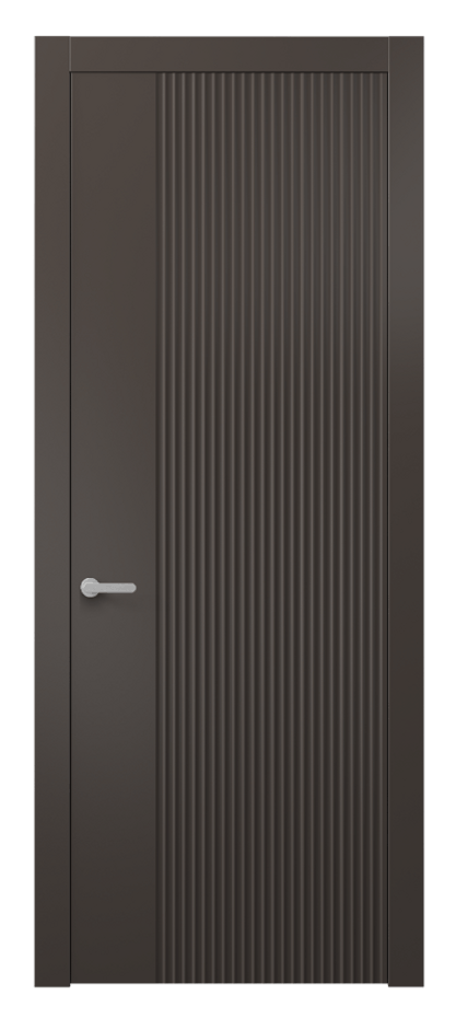 Межкомнатная дверь Альба 8643 Матовый антрацит  Цена 50400 ₽ | Volhovec