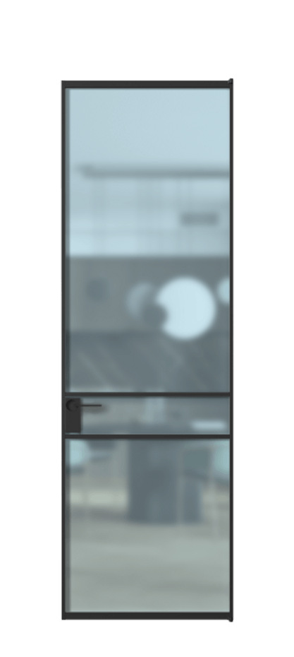 Алюминиевая дверь АЛПЛ040.02  Алюминий Черный Сатинированное голубое стекло, триплекс, 6мм. Без короба чер Цена 118790 Стоимость комплекта двери включает: 
1. Полотно (600/650/700/750/800/850/900/950*2000-2400 мм).
2. Короб
3. Комплект фурнитуры (2 торцевые петли и магнитный замок с ответной планкой). Фабрика дверей Волховец 8 (800) 551 43 19  Алюминиевая дверь АЛПЛ040.02 Алюминий Черный Сатинированное голубое стекло, триплекс, 6мм Цена 118790  | Volhovec