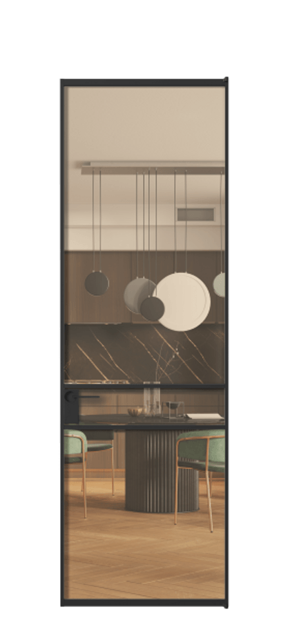 Алюминиевая дверь АЛПЛ040.02  Алюминий Черный Прозрачное оранжевое стекло, триплекс, 6мм. Без короба чер Цена 118790 Стоимость комплекта двери включает: 
1. Полотно (600/650/700/750/800/850/900/950*2000-2400 мм).
2. Короб
3. Комплект фурнитуры (2 торцевые петли и магнитный замок с ответной планкой). Фабрика дверей Волховец 8 (800) 551 43 19  Алюминиевая дверь АЛПЛ040.02 Алюминий Черный Прозрачное оранжевое стекло, триплекс, 6мм Цена 118790  | Volhovec