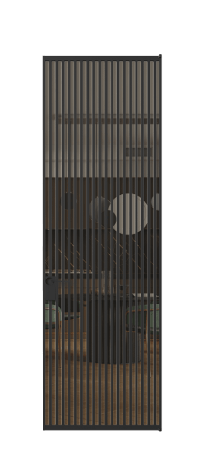 Алюминиевая дверь АЛПЛ040.06  Алюминий Черный Прозрачное бронзовое стекло, триплекс, 6 мм. Без короба чер Цена 219440 Стоимость комплекта двери включает: 
1. Полотно (600/650/700/750/800/850/900/950*2000-2400 мм).
2. Короб
3. Комплект фурнитуры (2 торцевые петли и магнитный замок с ответной планкой). Фабрика дверей Волховец 8 (800) 551 43 19  Алюминиевая дверь АЛПЛ040.06 Алюминий Черный Прозрачное бронзовое стекло, триплекс, 6 мм Цена 219440  | Volhovec