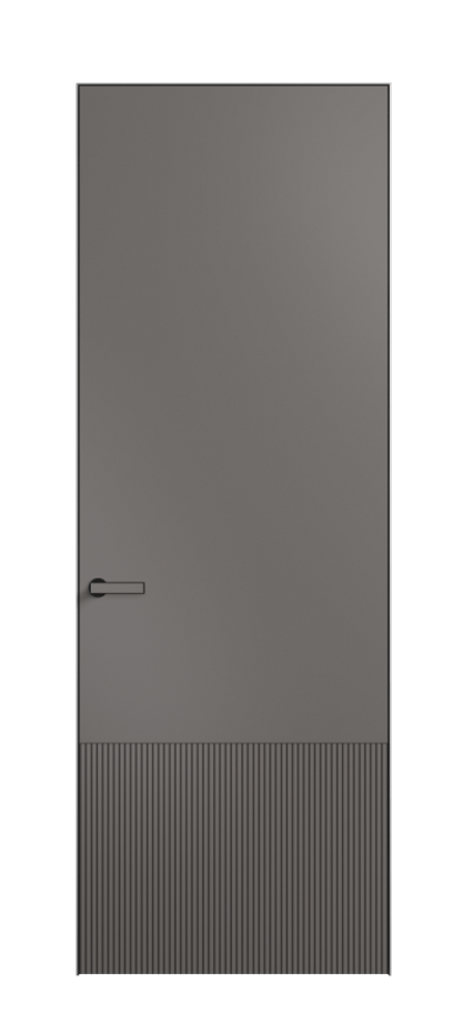 Межкомнатная дверь Velvet 8202 Матовый классический серый. Цена 438200  | Volhovec