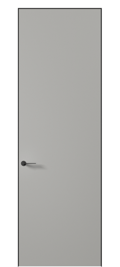 Дверь межкомнатная Planum Pro АКП 0010 Матовый нейтральный серый  Скрытый короб Черный Цена 45770 ₽ Cкрытый короб уже входит в комплект. Фабрика дверей Волховец 8 (800) 551 43 19 Межкомнатная дверь Planum Pro АКП 0010 Матовый нейтральный серый  Цена 45770 ₽ | Volhovec
