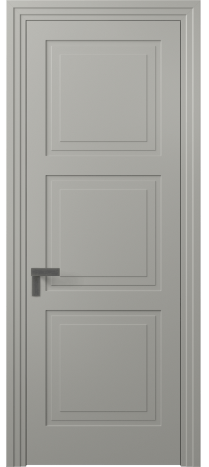 Дверь межкомнатная Rocca 8331 Матовый нейтральный серый  Фигурный наличник МНСР Цена 63000 ₽ Наличники уже входят в базовый комплект. Фабрика дверей Волховец 8 (800) 551 43 19 Межкомнатная дверь Rocca 8331 Матовый нейтральный серый  Цена 63000 ₽ | Volhovec