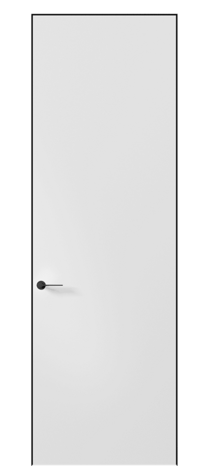 Дверь межкомнатная Planum Pro 0010 Матовый белоснежный  Скрытый короб Черный Цена 43110 ₽ Cкрытый короб уже входит в комплект. Фабрика дверей Волховец 8 (800) 551 43 19 Межкомнатная дверь Planum Pro 0010 Матовый белоснежный  Цена 43110 ₽ | Volhovec