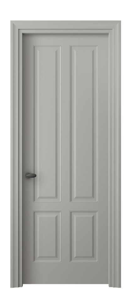 Дверь межкомнатная Esse 8521 Матовый нейтральный серый  Фигурный универсальный наличник МНСР Цена 42399 ₽ Наличники уже входят в базовый комплект. Фабрика дверей Волховец 8 (800) 551 43 19 Межкомнатная дверь Esse 8521 Матовый нейтральный серый  Цена 42399 ₽ | Volhovec