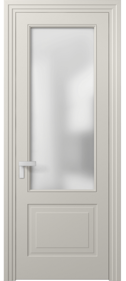 Дверь межкомнатная Rocca 8352 Матовый облачно-серый Сатинированное стекло Фигурный наличник МОС Цена 65430 ₽ Наличники уже входят в базовый комплект. Фабрика дверей Волховец 8 (800) 551 43 19 Межкомнатная дверь Rocca 8352 Матовый облачно-серый Сатинированное стекло Цена 65430 ₽ | Volhovec