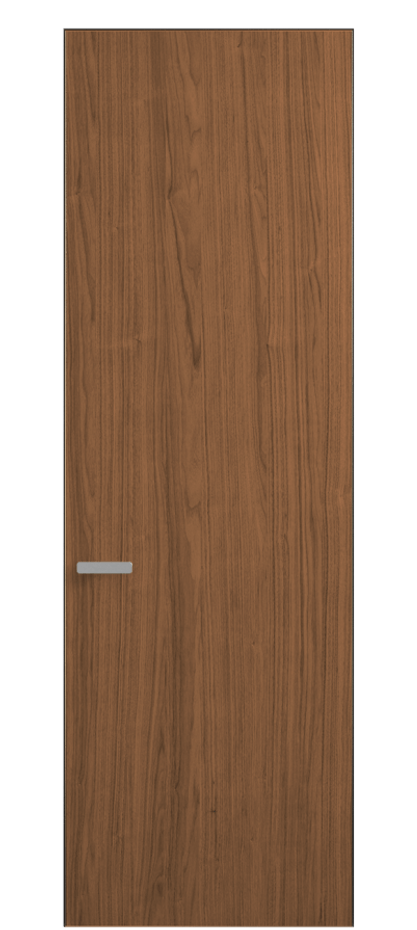 Дверь межкомнатная Rift 0010 Орех умбра матовый рифт  Скрытый короб Черный Цена 77790 ₽ Наличники уже входят в базовый комплект. Фабрика дверей Волховец 8 (800) 551 43 19 Межкомнатная дверь Rift 0010 Орех умбра матовый рифт  Цена 77790 ₽ | Volhovec