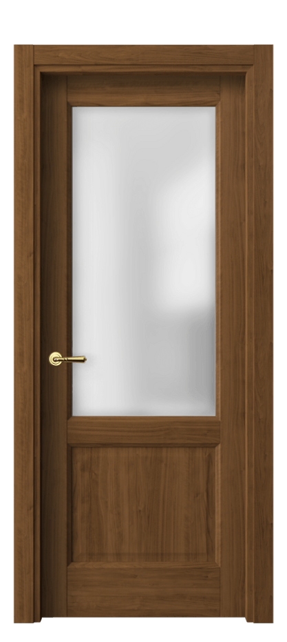 Межкомнатная дверь Галант 1422 Лесной орех Сатинированное стекло Цена 33160 ₽ | Volhovec
