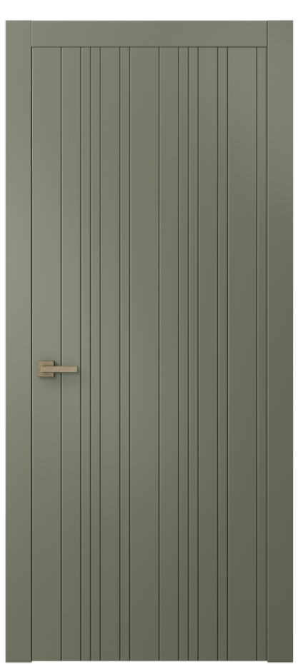 Межкомнатная дверь Linea 8051 Матовый оливковый тёмный  Цена 54299 ₽ | Volhovec