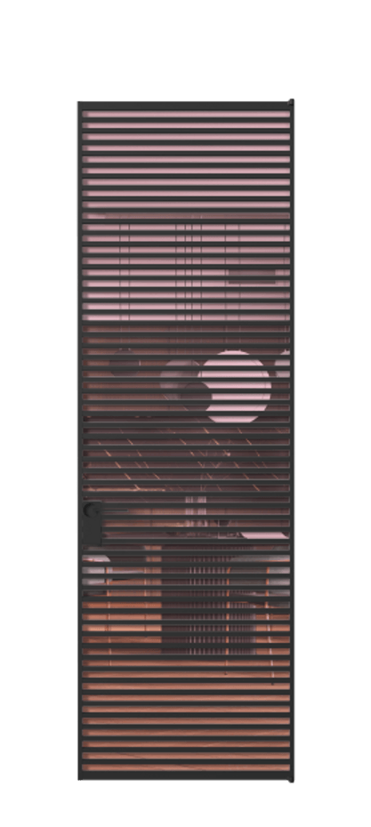 Алюминиевая дверь АЛПЛ040.07  Алюминий Черный Прозрачное розовое стекло, триплекс, 6мм. Без короба чер Цена 219440 Стоимость комплекта двери включает: 
1. Полотно (600/650/700/750/800/850/900/950*2000-2400 мм).
2. Короб
3. Комплект фурнитуры (2 торцевые петли и магнитный замок с ответной планкой). Фабрика дверей Волховец 8 (800) 551 43 19  Алюминиевая дверь АЛПЛ040.07 Алюминий Черный Прозрачное розовое стекло, триплекс, 6мм Цена 219440  | Volhovec