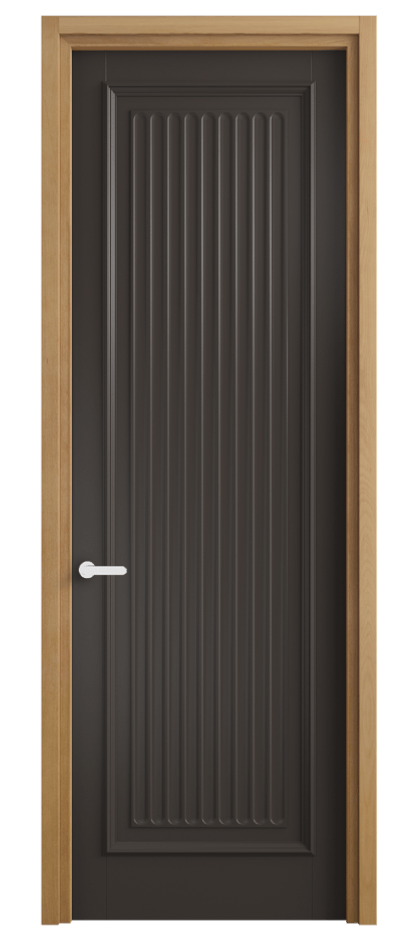 Дверь межкомнатная Charm 6701 Бук антрацит  Узкий классический наличник БНМ Цена 98199 ₽ Наличники уже входят в базовый комплект. Фабрика дверей Волховец 8 (800) 551 43 19 Межкомнатная дверь Charm 6701 Бук антрацит  Цена 98199 ₽ | Volhovec