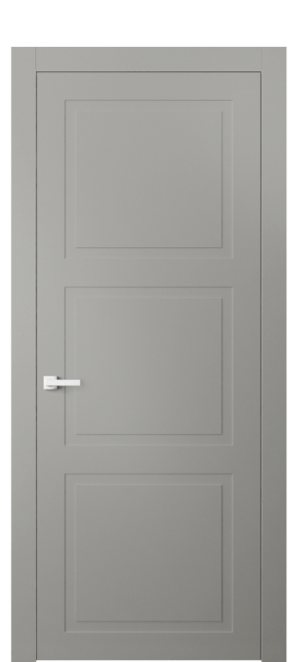Дверь межкомнатная Neo Classic 8003 Матовый нейтральный серый  Гладкий компланарный наличник МНСР Цена 50480 ₽ Наличники уже входят в базовый комплект. Фабрика дверей Волховец 8 (800) 551 43 19 Межкомнатная дверь Neo Classic 8003 Матовый нейтральный серый  Цена 50480 ₽ | Volhovec