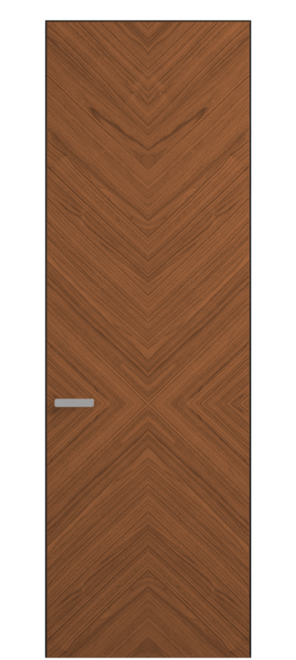 Дверь межкомнатная Rift АКП 0205 Орех медный матовый рифт  Скрытый короб Черный Цена 99320 ₽ Наличники уже входят в базовый комплект. Фабрика дверей Волховец 8 (800) 551 43 19 Межкомнатная дверь Rift АКП 0205 Орех медный матовый рифт  Цена 99320 ₽ | Volhovec