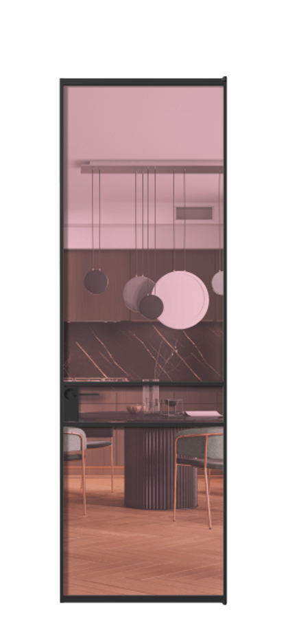 Алюминиевая дверь АЛПЛ040.02  Алюминий Черный Прозрачное розовое стекло, триплекс, 6мм. Без короба чер Цена 118790 Стоимость комплекта двери включает: 
1. Полотно (600/650/700/750/800/850/900/950*2000-2400 мм).
2. Короб
3. Комплект фурнитуры (2 торцевые петли и магнитный замок с ответной планкой). Фабрика дверей Волховец 8 (800) 551 43 19  Алюминиевая дверь АЛПЛ040.02 Алюминий Черный Прозрачное розовое стекло, триплекс, 6мм Цена 118790  | Volhovec