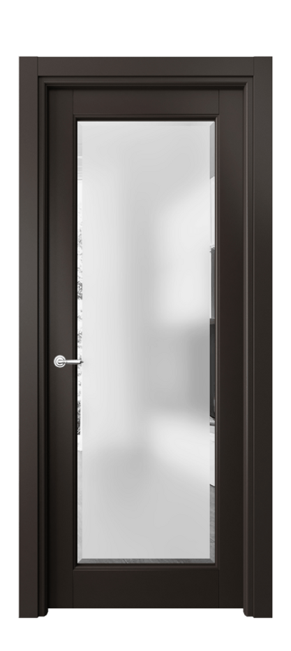 Дверь межкомнатная Toscana Rombo 6300 Бук антрацит Сатинированное стекло с фацетом, 6 мм Гладкий наличник БАН Цена 95650 ₽ Наличники уже входят в базовый комплект. Фабрика дверей Волховец 8 (800) 551 43 19 Межкомнатная дверь Toscana Rombo 6300 Бук антрацит Сатинированное стекло с фацетом, 6 мм Цена 95650 ₽ | Volhovec