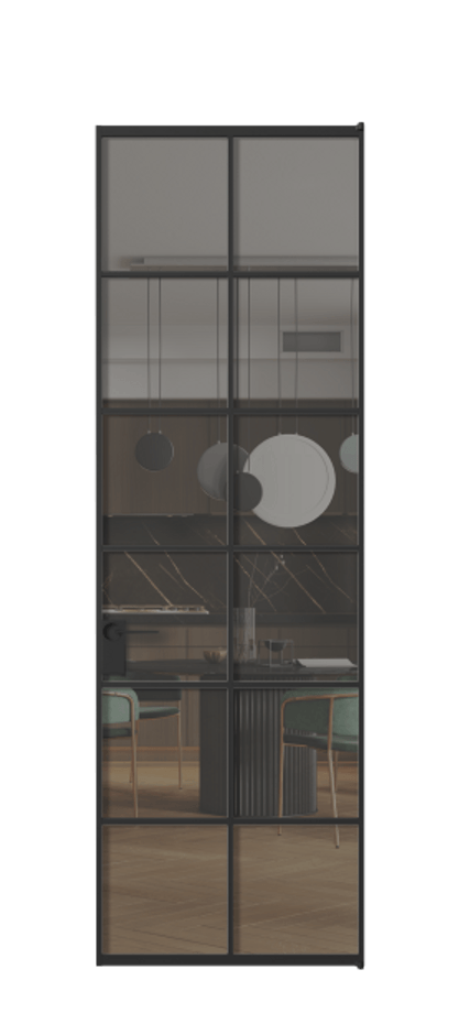 Алюминиевая дверь АЛПЛ040.05  Алюминий Черный Прозрачное серое стекло, триплекс, 6 мм. Без короба чер Цена 142890 Стоимость комплекта двери включает: 
1. Полотно (600/650/700/750/800/850/900/950*2000-2400 мм).
2. Короб
3. Комплект фурнитуры (2 торцевые петли и магнитный замок с ответной планкой). Фабрика дверей Волховец 8 (800) 551 43 19  Алюминиевая дверь АЛПЛ040.05 Алюминий Черный Прозрачное серое стекло, триплекс, 6 мм Цена 142890  | Volhovec