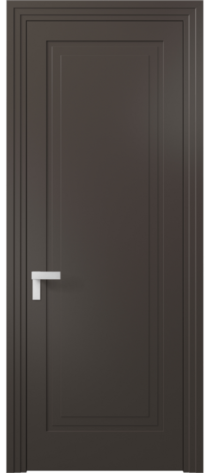 Межкомнатная дверь Rocca АКП 8301 Матовый антрацит  Цена 84520 ₽ | Volhovec