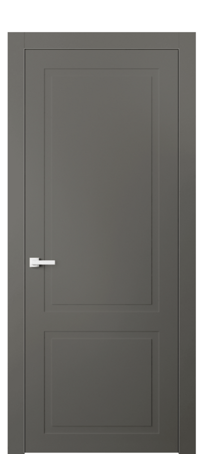 Дверь межкомнатная Neo Classic АКП 8002 Матовый классический серый  Гладкий компланарный наличник МКЛС Цена 68880 ₽ Наличники уже входят в базовый комплект. Фабрика дверей Волховец 8 (800) 551 43 19 Межкомнатная дверь Neo Classic АКП 8002 Матовый классический серый  Цена 68880 ₽ | Volhovec