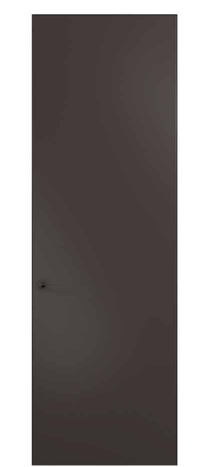 Дверь межкомнатная Planum Pro 0010 Матовый антрацит  Скрытый короб Черный Цена 39191 ₽ Cкрытый короб уже входит в комплект. Фабрика дверей Волховец 8 (800) 551 43 19 Межкомнатная дверь Planum Pro 0010 Матовый антрацит  Цена 39191 ₽ | Volhovec