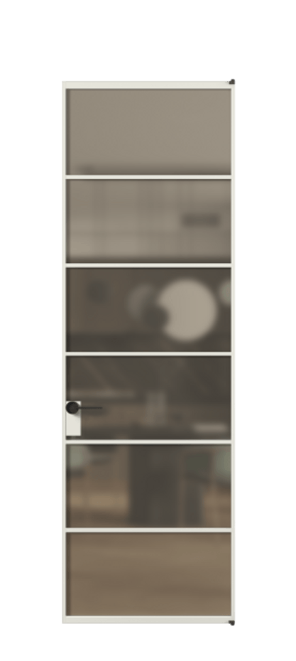 Алюминиевая дверь АЛПЛ040.04  Алюминий серый Сатинированное бронзовое стекло, триплекс, 6 мм. Без короба АСР  Цена 127100 Стоимость комплекта двери включает: 
1. Полотно (600/650/700/750/800/850/900/950*2000-2400 мм).
2. Короб
3. Комплект фурнитуры (2 торцевые петли и магнитный замок с ответной планкой). Фабрика дверей Волховец 8 (800) 551 43 19  Алюминиевая дверь АЛПЛ040.04 Алюминий серый Сатинированное бронзовое стекло, триплекс, 6 мм Цена 127100  | Volhovec