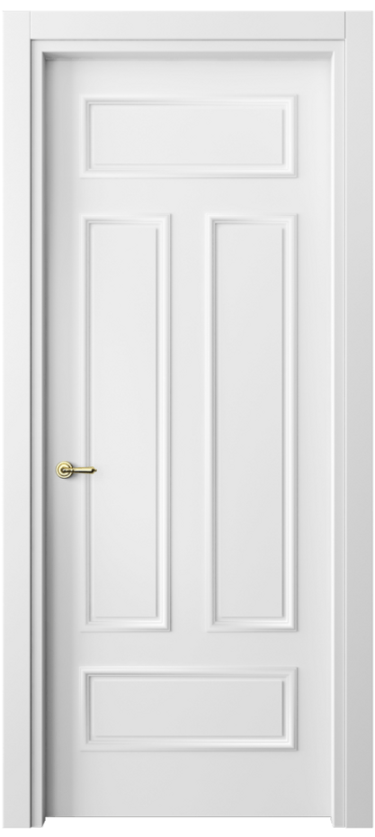 Межкомнатная дверь Paris 8143 Матовый белоснежный  Цена 80010 ₽| Volhovec