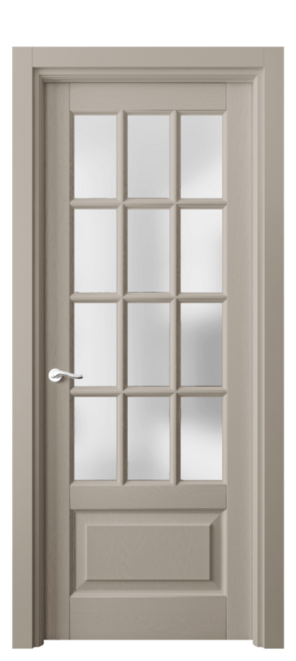 Межкомнатная дверь Лигнум 0728 Дуб бисквитный Сатинированное стекло Цена 164010 ₽ | Volhovec
