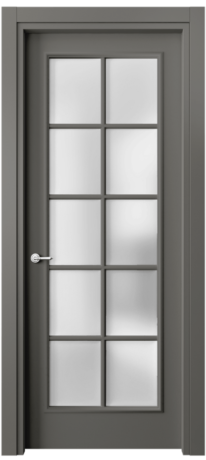 Дверь межкомнатная Paris 8102 Матовый классический серый Сатинированное стекло Гладкий наличник МКЛС Цена 60810 ₽ Наличники уже входят в базовый комплект. Фабрика дверей Волховец 8 (800) 551 43 19 Межкомнатная дверь Paris 8102 Матовый классический серый Сатинированное стекло Цена 60810 ₽| Volhovec