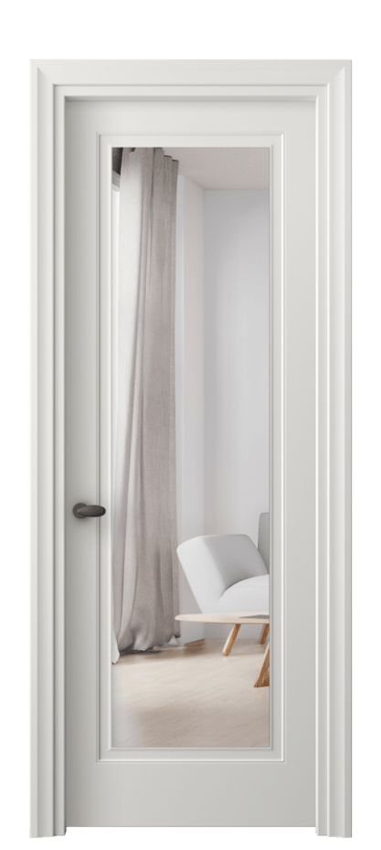 Дверь межкомнатная Esse 8503 Матовый серый Двустороннее зеркало, триплекс, 7 мм Фигурный универсальный наличник МСР Цена 49980 ₽ Наличники уже входят в базовый комплект. Фабрика дверей Волховец 8 (800) 551 43 19 Межкомнатная дверь Esse 8503 Матовый серый Двустороннее зеркало, триплекс, 7 мм Цена 49980 ₽ | Volhovec