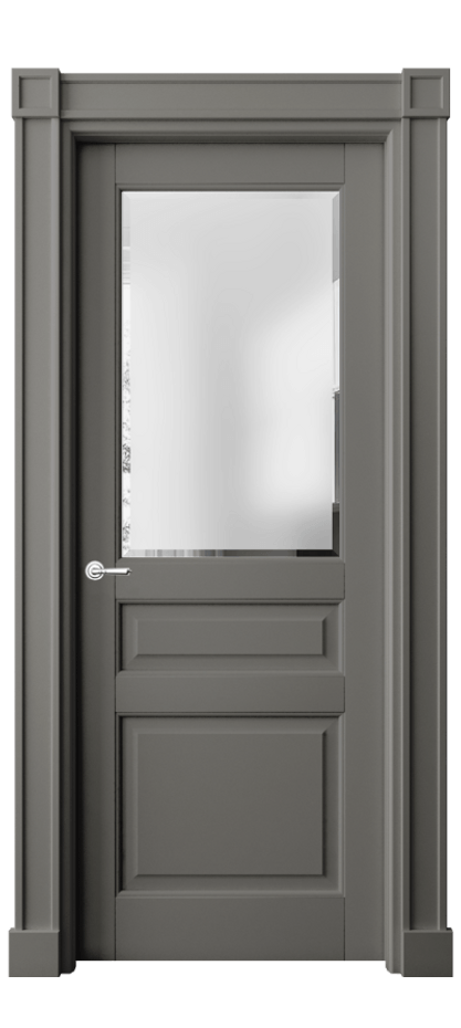 Дверь межкомнатная Toscana Plano 6304 Бук классический серый Сатинированное стекло с фацетом, 6 мм Гладкие пилястры с квадратными розетками БКЛС Цена 134900 ₽ Наличники уже входят в базовый комплект. Фабрика дверей Волховец 8 (800) 551 43 19 Межкомнатная дверь Toscana Plano 6304 Бук классический серый Сатинированное стекло с фацетом, 6 мм Цена 134900 ₽ | Volhovec