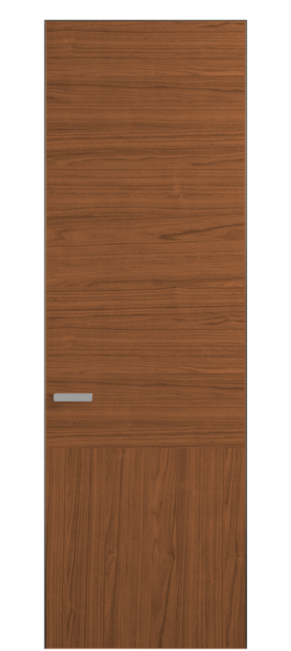 Дверь межкомнатная Rift АКП 0204 Орех медный матовый рифт  Скрытый короб Черный Цена 83089 ₽ Наличники уже входят в базовый комплект. Фабрика дверей Волховец 8 (800) 551 43 19 Межкомнатная дверь Rift АКП 0204 Орех медный матовый рифт  Цена 83089 ₽ | Volhovec