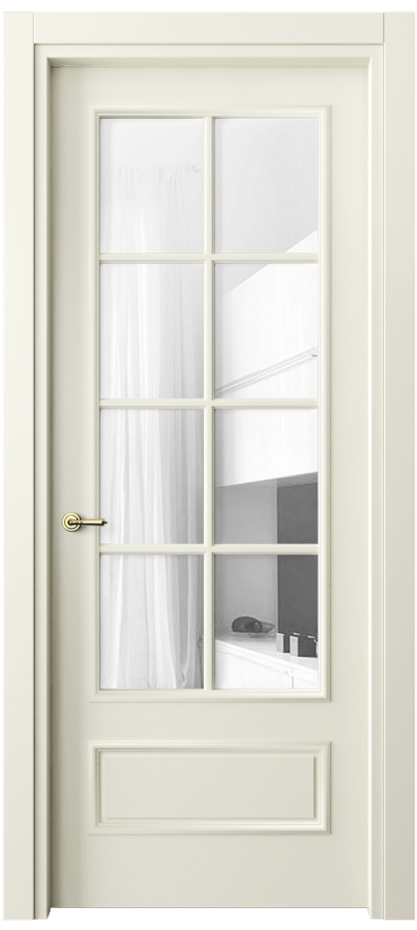 Дверь межкомнатная Paris 8112 Матовый молочно-белый Прозрачное стекло, 4 мм Гладкий наличник ММБ Цена 60810 ₽ Наличники уже входят в базовый комплект. Фабрика дверей Волховец 8 (800) 551 43 19 Межкомнатная дверь Paris 8112 Матовый молочно-белый Прозрачное стекло, 4 мм Цена 60810 ₽| Volhovec