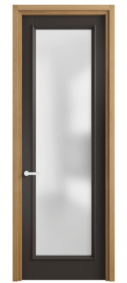 Дверь межкомнатная Charm 6702 Бук антрацит Сатинированное стекло Узкий классический наличник БНМ Цена 104060 ₽ Наличники уже входят в базовый комплект. Фабрика дверей Волховец 8 (800) 551 43 19 Межкомнатная дверь Charm 6702 Бук антрацит Сатинированное стекло Цена 104060 ₽ | Volhovec