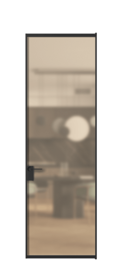 Алюминиевая дверь АЛПЛ040.01  Алюминий Черный Сатинированное оранжевое стекло, триплекс, 6мм. Без короба чер Цена 114251 Стоимость комплекта двери включает: 
1. Полотно (600/650/700/750/800/850/900/950*2000-2400 мм).
2. Короб
3. Комплект фурнитуры (2 торцевые петли и магнитный замок с ответной планкой). Фабрика дверей Волховец 8 (800) 551 43 19  Алюминиевая дверь АЛПЛ040.01 Алюминий Черный Сатинированное оранжевое стекло, триплекс, 6мм Цена 114251  | Volhovec