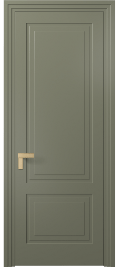 Дверь межкомнатная Rocca 8351 Матовый оливковый тёмный  Фигурный наличник МОТ Цена 78750 ₽ Наличники уже входят в базовый комплект. Фабрика дверей Волховец 8 (800) 551 43 19 Межкомнатная дверь Rocca 8351 Матовый оливковый тёмный  Цена 78750 ₽ | Volhovec