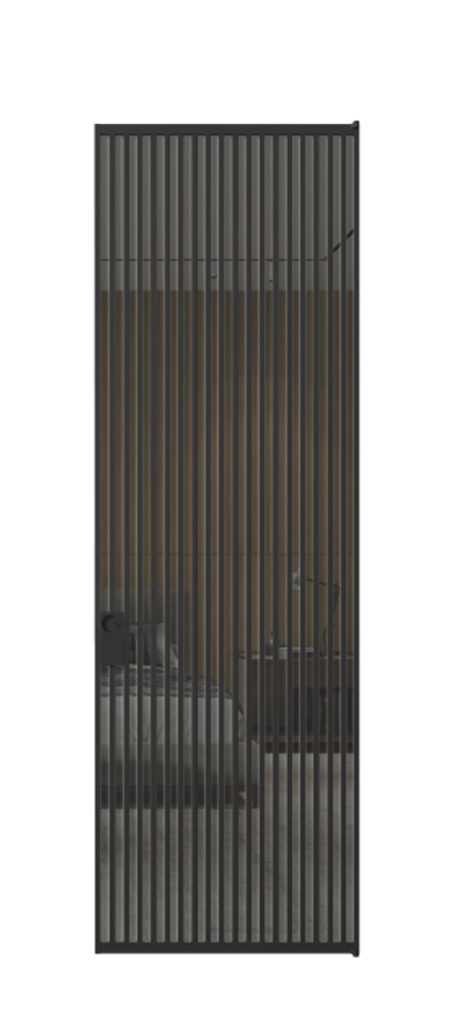 Алюминиевая дверь АЛПЛ040.06  Алюминий Черный Рефлективное серое стекло "Stopsol", калёное, 6 мм. Без короба чер Цена 227840 Стоимость комплекта двери включает: 
1. Полотно (600/650/700/750/800/850/900/950*2000-2400 мм).
2. Короб
3. Комплект фурнитуры (2 торцевые петли и магнитный замок с ответной планкой). Фабрика дверей Волховец 8 (800) 551 43 19  Алюминиевая дверь АЛПЛ040.06 Алюминий Черный Рефлективное серое стекло "Stopsol", калёное, 6 мм Цена 227840  | Volhovec