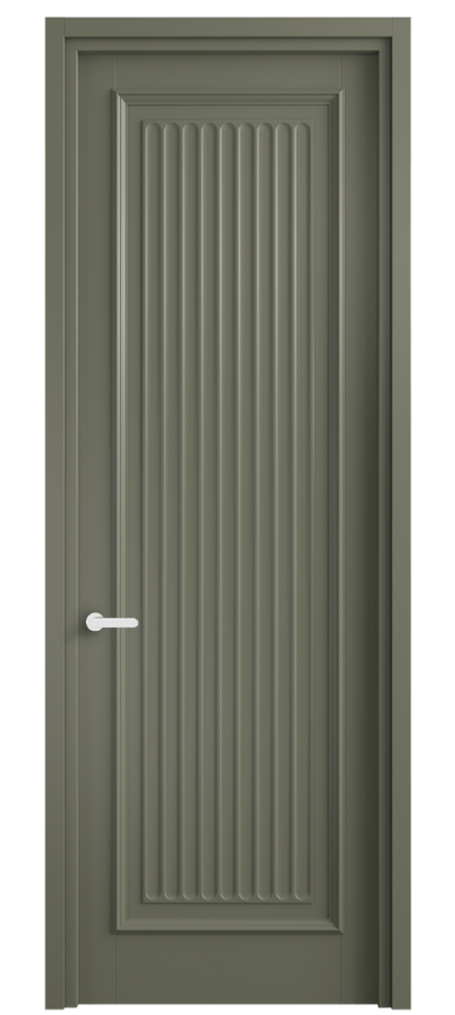 Межкомнатная дверь Шарм 6701 Матовый оливковый тёмный  Цена 102580 ₽ | Volhovec