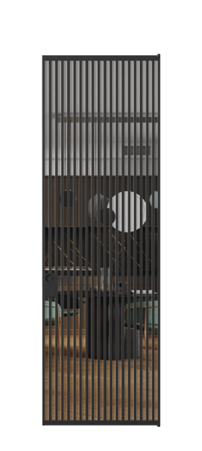 Алюминиевая дверь АЛПЛ040.06  Алюминий Черный Прозрачное стекло "Crystal Vision", калёное, 6 мм. Без короба чер Цена 227840 Стоимость комплекта двери включает: 
1. Полотно (600/650/700/750/800/850/900/950*2000-2400 мм).
2. Короб
3. Комплект фурнитуры (2 торцевые петли и магнитный замок с ответной планкой). Фабрика дверей Волховец 8 (800) 551 43 19  Алюминиевая дверь АЛПЛ040.06 Алюминий Черный Прозрачное стекло "Crystal Vision", калёное, 6 мм Цена 227840  | Volhovec