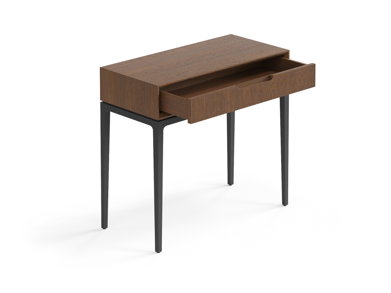 Консоль Velvet 1 ящик дуб каштановый матовый