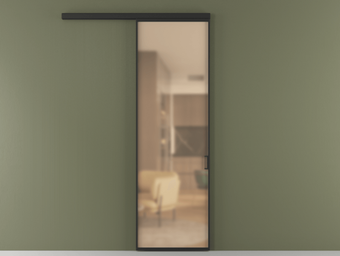 Перегородка Formato вдоль стены одностворчатая АЛПР 040.01 Алюминий Черный Сатинированное оранжевое стекло, триплекс, 6мм. Скрытый короб ЧЕР Цена 96710 ₽ 1. Полотно (800/2100 мм)
2. Комплект установки раздвижной системы
3. Базовый комплект фурнитуры
4.Ручка RONDO
. Фабрика дверей Волховец 8 (800) 551 43 19  Перегородка Formato вдоль стены одностворчатая АЛПР 040.01 Алюминий Черный Сатинированное оранжевое стекло, триплекс, 6мм Цена 96710 ₽  | Volhovec