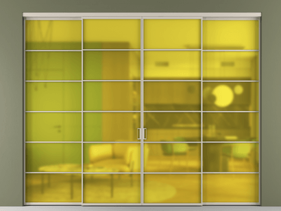 Алюминевая перегородка АЛПР 040.04_АСБЖ_САТ ЖЕЛ_new. Цвет Алюминий светло-бежевый. Материал Алюминий в эмали. Коллекция Перегородка Formato внутри проёма четырёхстворчатая. Фото. Алюминевая перегородка АЛПР 040.04_АСБЖ_САТ ЖЕЛ_new. Цвет Алюминий светло-бежевый. Материал Алюминий в эмали. Коллекция Перегородка Formato внутри проёма четырёхстворчатая. Картинка.