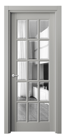 Межкомнатная дверь 6311 БНСР Зеркало с фацетом. Цвет Бук нейтральный серый. Материал Массив бука эмаль. Коллекция Toscana Grigliato. Фото. Дверь межкомнатная 6311 БНСР Зеркало с фацетом. Цвет Бук нейтральный серый. Материал Массив бука эмаль. Коллекция Toscana Grigliato. Картинка.