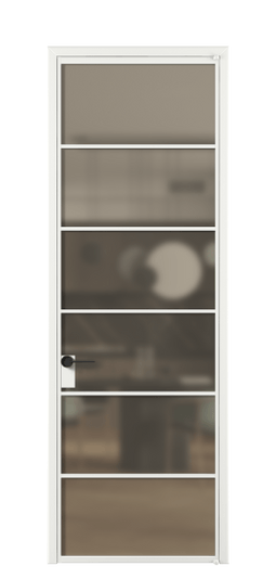 Межкомнатная дверь АЛПЛ040.04 Бронза сатин триплекс АБЛ. Цвет Алюминий белоснежный. Материал Алюминий в эмали. Коллекция Formato. Фото. Дверь межкомнатная АЛПЛ040.04 Бронза сатин триплекс АБЛ. Цвет Алюминий белоснежный. Материал Алюминий в эмали. Коллекция Formato. Картинка.
