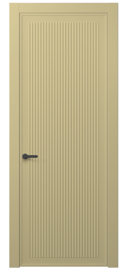 Дверь межкомнатная 8642 Слоновая кость RAL 1014. Цвет RAL Слоновая кость RAL 1014. Материал Гладкая эмаль. Коллекция Альба. Картинка.