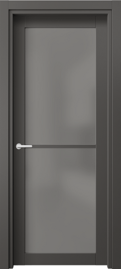 Межкомнатная дверь 2108 ПЭГФ Серый сатин триплекс. Цвет ПЭТ графитовый. Материал ПЭТ. Коллекция Нео. Фото. Дверь межкомнатная 2108 ПЭГФ Серый сатин триплекс. Цвет ПЭТ графитовый. Материал ПЭТ. Коллекция Нео. Картинка.