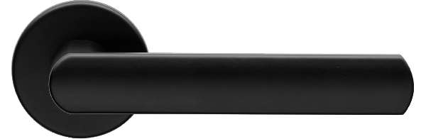 Ручки для дверей Ручка дверная Люче. Цвет Чёрный. Коллекция Люче. Картинка.