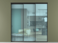 Перегородка Formato внутри проёма телескопик синхро 2