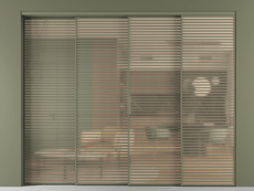 Перегородка Formato внутри проёма телескопик синхро 3