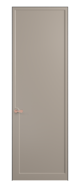 Дверь межкомнатная 7502 МБСК. Цвет Матовый бисквитный. Материал Гладкая эмаль. Коллекция Softform. Картинка.