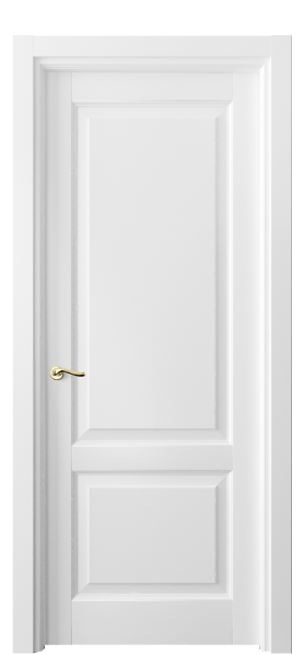 Дверь межкомнатная 0741 ББЛ. Цвет Бук белоснежный. Материал Массив бука эмаль. Коллекция Lignum. Картинка.